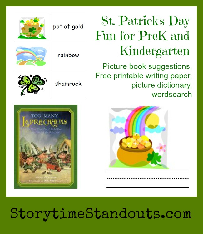 St Patricks Day Story For Preschoolers Printable