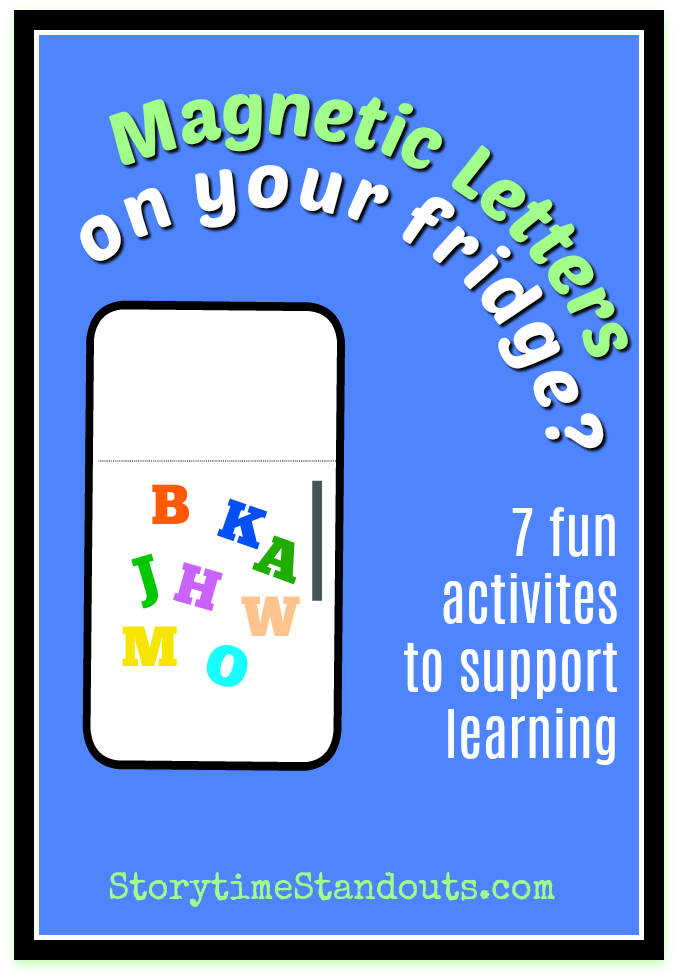Make Learning Fun with Magnetic Letters Activities for learning with magnetic letters, great for homeschool and preschool