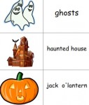 Free Halloween-Theme Printables Including a Picture Dictionary Storytime Standouts shares free Halloween printables including a picture dictionary, chants, writing paper and song