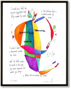 Story People - No Words by Brian Andreas Jody Discovers Story People by Brian Andreas