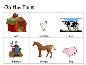 Family Literacy Program - Farm Animals