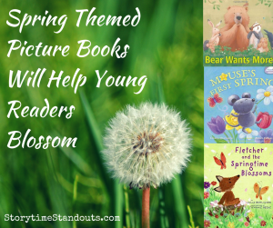 Spring theme picture books reviewed by StorytimeStandouts Spring Theme Picture Books Recommended for Preschool, Kindergarten and Homeschool