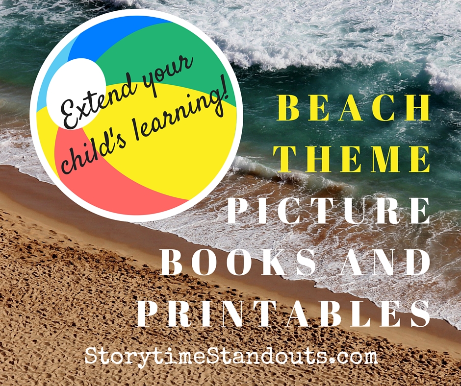 Beach Fun! Beach theme picture books and printables for Kids