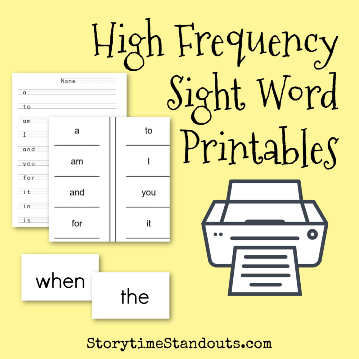 free printable sight word stories for kindergarten